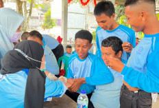 Jaga Kondisi Jelang HUT RI, Calon Paskibraka Kecamatan Cikande Jalani Cek Kesehatan Gratis