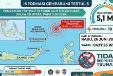 Gempa M 4,7 Guncang Kepulauan Sangihe Sulut