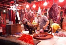 Harga Daging Sapi di Pasar Badak Capai Rp140 Ribu per Kilogram