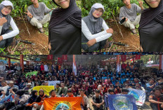 Aksi Nyata Peserta Pecinta Alam di Pulosari: Erlinda Putri Turun Tangan Tanam Pohon Endemik Bersama AOPGI