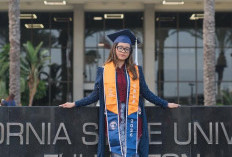 Resmi Jadi Sarjana Psikologi, Cinta Kuya Rayakan Wisuda di California State University Fullerton