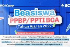 Kuliah Gratis hingga Peluang Karir, Beasiswa BCA PPTI dan PPBP 2027 Resmi Dibuka