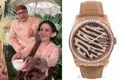 Jam Tangan Macan Tutul Seharga Rp2,1 Miliar Maia Estianty di Pernikahan El Rumi Jadi Sorotan