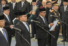 Kabinet Merah Putih Berubah, Presiden Prabowo Subianto Lantik Sejumlah Menteri dan Pejabat Baru