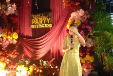 5 Potret Dekorasi Pesta Ulang Tahun Ayu Ting Ting ke-34, Usung Konsep Garden Party