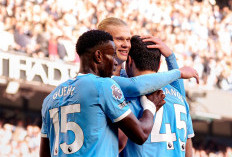 Haaland Bungkam Arsenal, City Rebut Kendali Perebutan Gelar Lewat Drama di Etihad