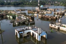 Bendungan Karian Surut, Kampung Lama di Lebak Muncul Lagi dan Jadi Tempat Nostalgia Warga