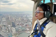 Rachel Vennya Liburan ke New York, Naik Helikopter Jadi Sorotan Publik