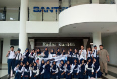 ‎Kunjungi Radar Banten, Ekskul Jurnalistik MTsN 5 Serang Perdalam Skill Penulisan Berita