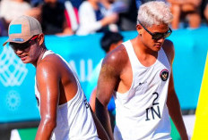 Langkah Skuad Merah Putih Terhenti di Babak Perempat Final Turnamen Voli Pantai Asia