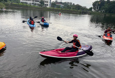 Ngabuburit Asyik di Danau Retensi KP3B, Sekaligus Belajar Keselamatan Air