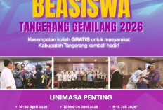Pemkab Tangerang Buka Beasiswa Tangerang Gemilang 2026, Dukung Akses Kuliah untuk Warga Kurang Mampu