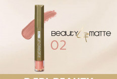 B Erl Beauty Lip Matte Cream, Lipstik Creamy Ringan dan Wudhu Friendly untuk Aktivitas Sehari-hari