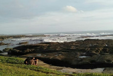 Keindahan Tersembunyi di Sukahujan pantai pasput yaitu karang ampar Desa Pondok Panjang 