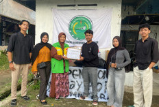 Penyerahan Donasi Gerakan Mahasiswa Pamarayan kepada Yakesma Banten