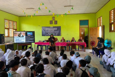 Mahasiswa KKM 22 Untirta Beri Sosialisasi Bahaya Narkoba ke Ratusan Siswa 
