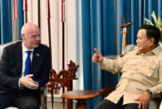 Bahas Kemajuan Sepak Bola, Presiden FIFA Gianni Infantino Temui Prabowo Subianto di Istana