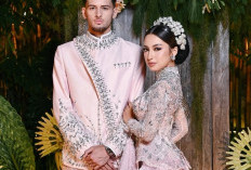 Gaya Resepsi Jennifer Coppen dan Justin Hubner Jadi Sorotan, Busana Pink Pastel Mereka Bikin Tren Baru?