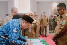 ‎Pelantikan Pejabat Pemprov Banten, Gubernur Andra Soni Lantik 31 Pejabat