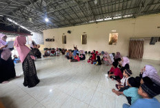 SANLAT Ramadan RQCH Hadirkan Suasana Belajar Seru di Masjid Al-Munawir Kramatwatu
