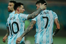 Jelang Laga Kontra Austria, Lionel Messi dan Rodrigo de Paul Tampil dengan Gaya Rambut Baru