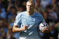 Erling Haaland Tampil dengan Rambut Cepak, Tapi Ada Satu Rekor yang Terhenti di Debut Premier League
