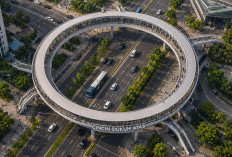 Cincin Donat Dukuh Atas, Jakarta, Hubungkan Enam Moda Transportasi, Mobilitas Pengguna Transum Kian mudah