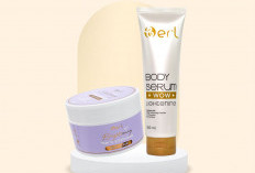 B Erl WOW Lightening Body Serum & Brightening Berry Smoothies Body Scrub 