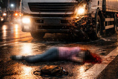 Kabur Usai Hilangkan Nyawa Pejalan Kaki, Sopir Truk di Serang Akhirnya Menyerahkan Diri