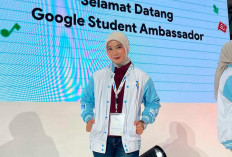 Bawa Nama Untirta ke Google Office, Azifa Putri Ramadhani Perdalam Literasi AI dan Networking Global ‎