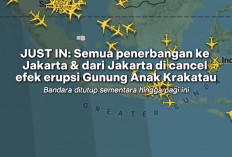Sejumlah Penerbangan di Bandara Soekarno-Hatta Dibatalkan Imbas Erupsi Gunung Anak Krakatau