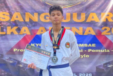 Perjuangan Berbuah Manis! M. Faris El Pachrizy, Siswa MAS Mathlaul Anwar Pusat Menes, Sukses Rebut Medali Pera