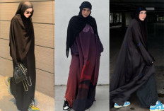 Gaya Berhijab Sivia Azizah Jadi Inspirasi, Abaya Tampil Modern dan Stylish