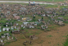 Penampakan Kampung yang Tenggelam Muncul Lagi Usai Waduk Karian Surut