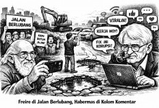 Freire di Jalan Berlubang, Habermas di Kolom Komentar